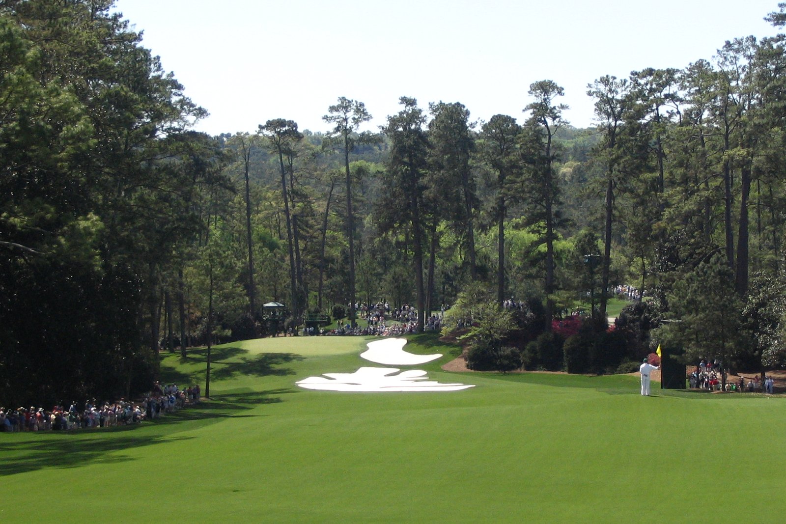 The 10th hole, Camellia, at Augusta National Golf Club, home of the Masters