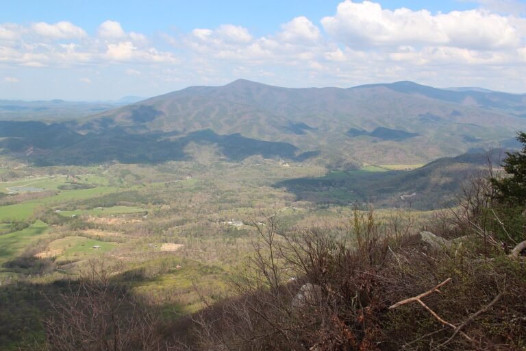 Mountain view from Fort Mountain State Park near Chatsworth, Georgia