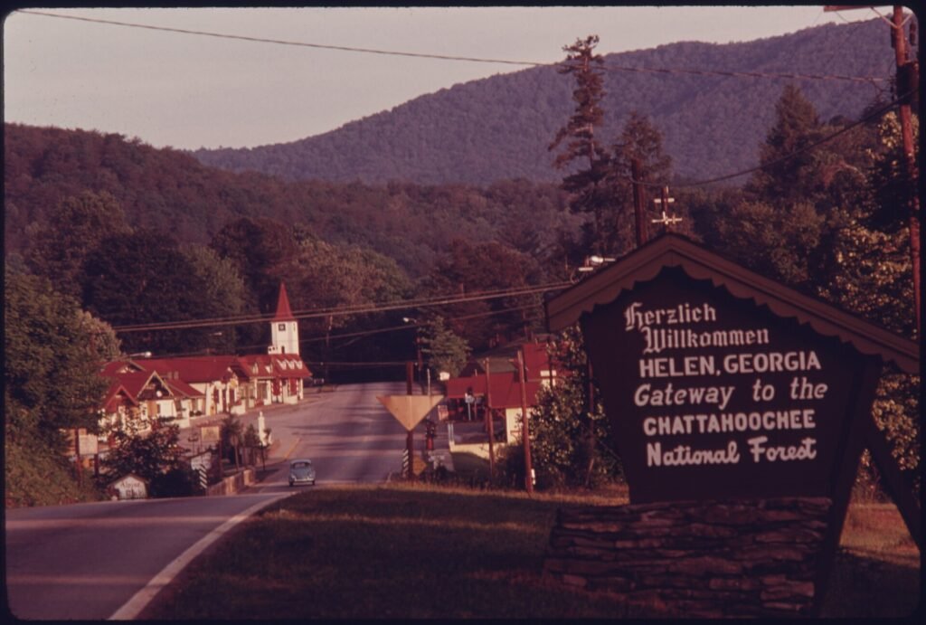 Helen Festhalle Oktoberfest venue in Helen, Georgia