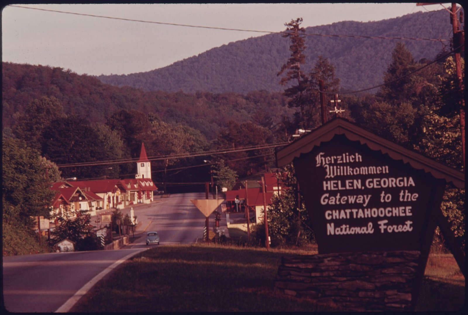 Helen Festhalle Oktoberfest venue in Helen, Georgia