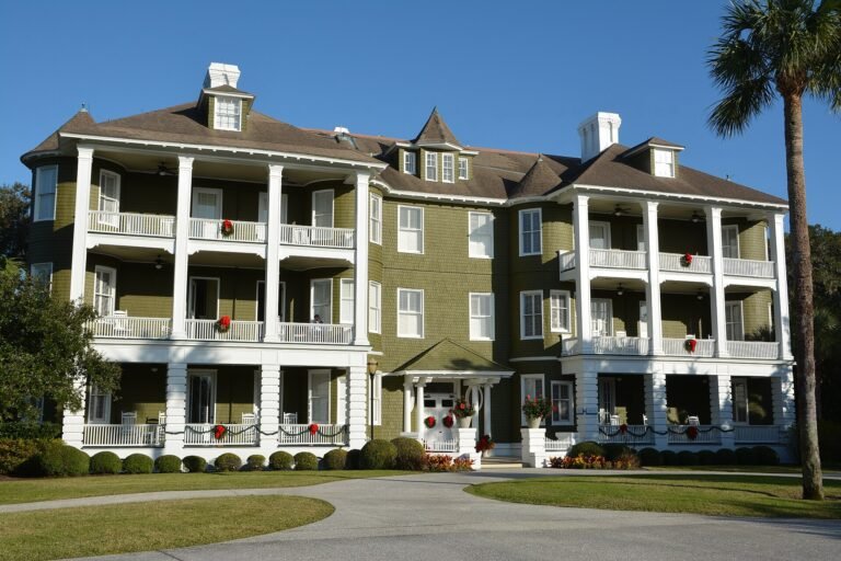 Historic Jekyll Island Club Resort building in the National Historic Landmark District