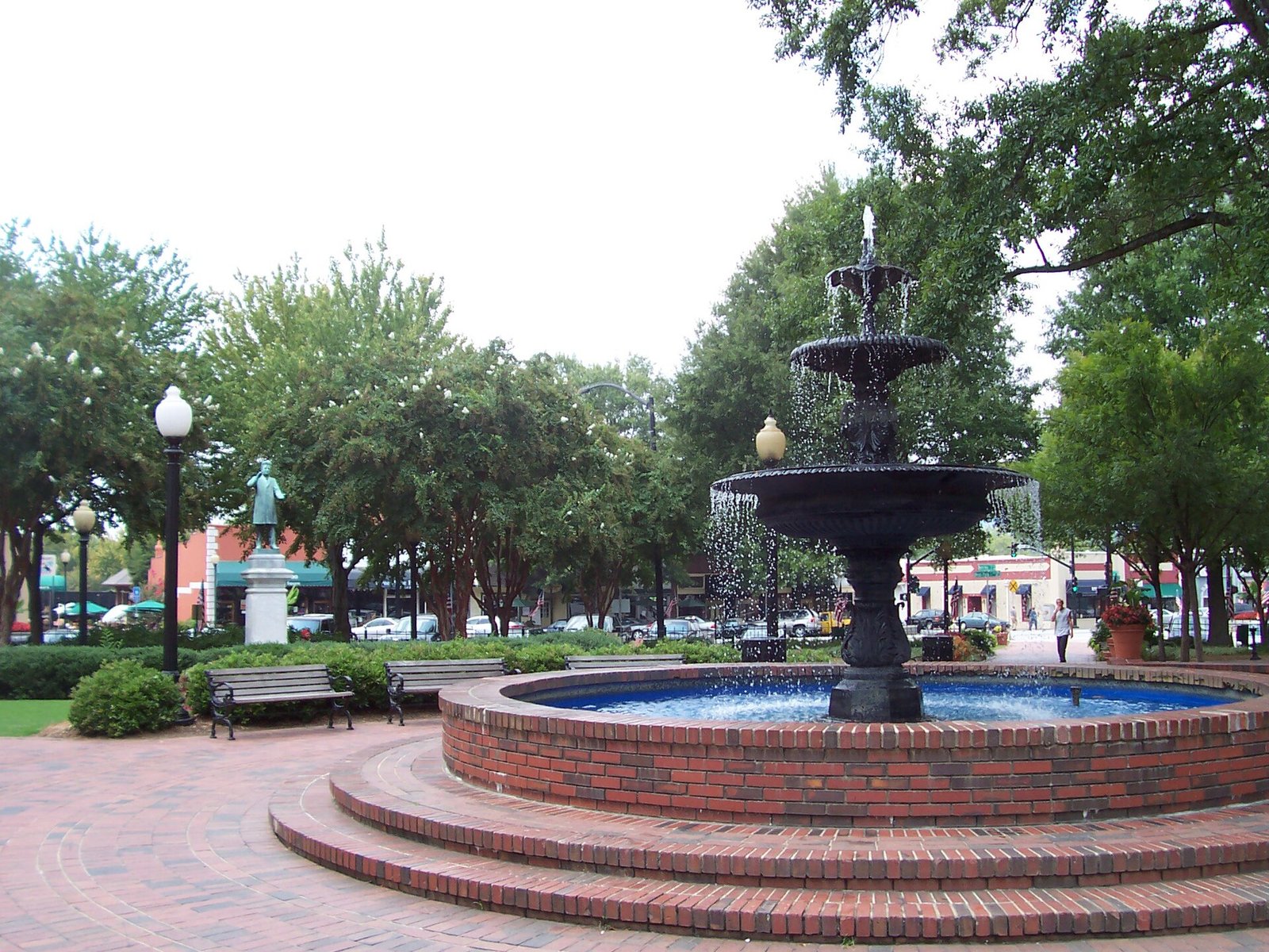 Historic Marietta Square in Marietta, Georgia, an Atlanta suburb in Cobb County